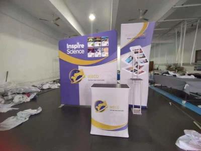 10x10 20x10 Advertising Booth Displays Outdoor Backdrop For Exhibition Booth