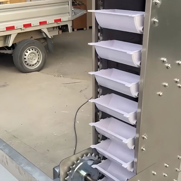 Adjustable Speed Automatic Z Type Bucket Elevator Automatic Intelligent Z Type Bucket Conveyor