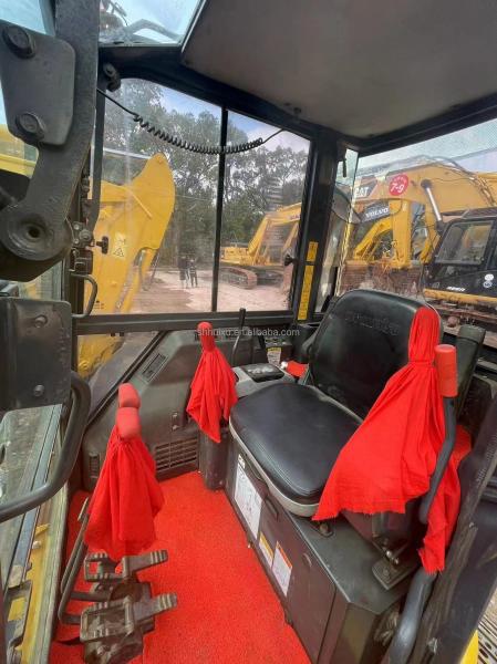 5.5 Ton Yellow Paint Original Color Used Komatsu Pc 55 Excavator Second Hand