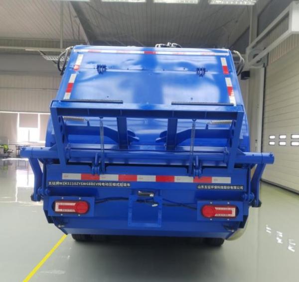 Pure Electric Vehicle Sanitation Garbage Compactor Truck