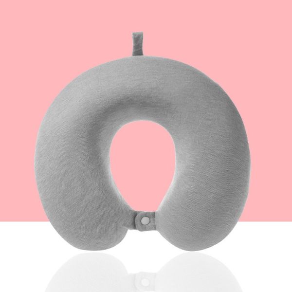 Memory Foam Travel Pillow Soft Washable Cover Head Neck Support for Airplane Travel