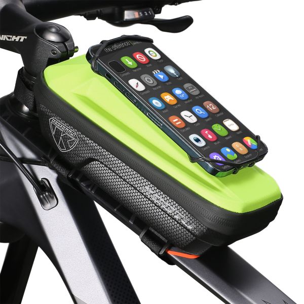 Accesorios de la bici y del ciclo de KOOTU, certificación impermeable del CE del bolso del tubo del top de la bicicleta