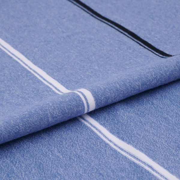 Мягкая и удобная для кожи и модная половая вязаная ткань для футболок