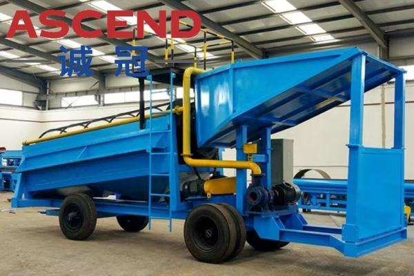 Máquina de lavagem de areia de ouro GTS20 GTS50 na África