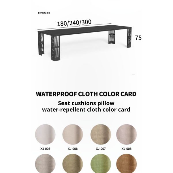 Light Luxury Outdoor Contemporary Woven Rope Chair And Foldable Villa Table Set