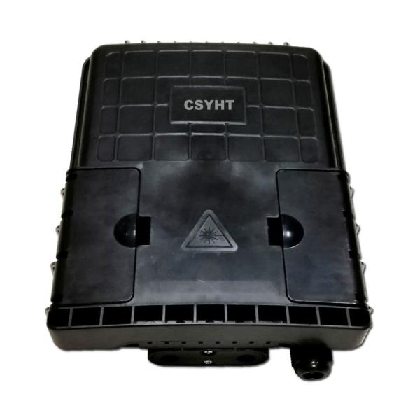 Outdoor FTTH Fiber Optic Terminal Box Splitter PP Inpact Resistant Plastic Material