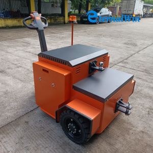 7000N Rated Pulling Force Tow Tractor Walkie Tractor Offering Drive Speed Load