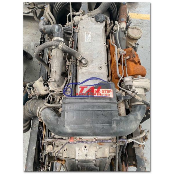 Euro usado original V do Euro III do conjunto 7.8L 4HK1 4HK1T do motor de automóveis de ISUZU XQR com caixa de engrenagens