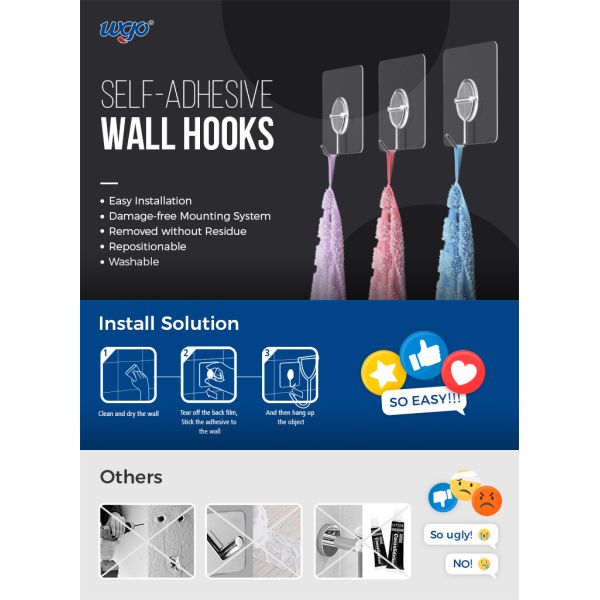 Стена Bathroom смертной казни через повешение полотенца SGS закрепляет влагостойкое 20mm глубокое