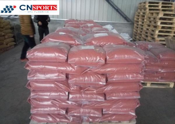 IAAF Running Track flooring Sports Playground Surfacing EPDM Rubber Granules