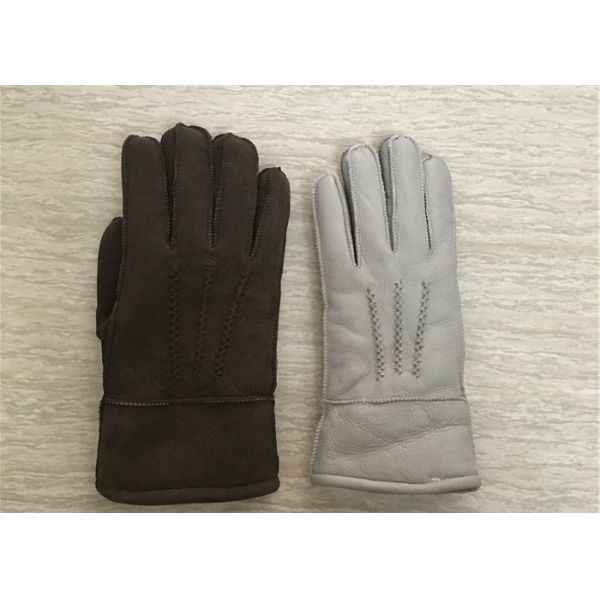 Супер мягкий неподдельный СГС БВ Миттенс Шеарлинг кожи замши овчины