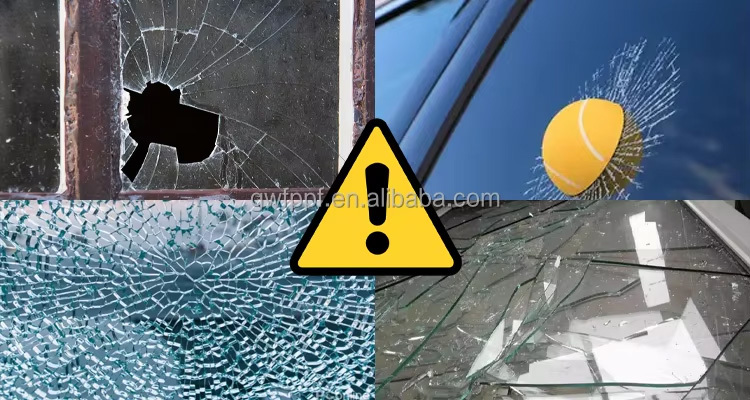 Bullet Resistant Safety & Security Film Car Window Protection Tint Transparent ODM