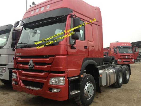 90 vermelhos Ton Euro III 371hp HOWO 6x4 principal - caminhão do motor