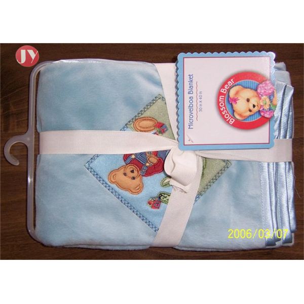 Cartoon Animal 102*76cm Baby Security Blanket , Luxury Super Soft & Breathable Baby Blankets Gift Sets