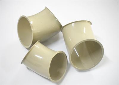 Curvatura pressionada da canalização encaixes modulares com bordo 6mm e aço pintado para a coleção de poeira