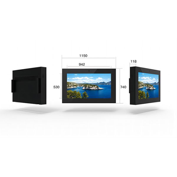 Big size smart 43 inch lcd video wall tv display/outdoor waterproof seamless lcd video wall