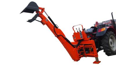 o trator lateral do deslocamento 25hp montou o Backhoe com os pinos do fechamento do crescimento