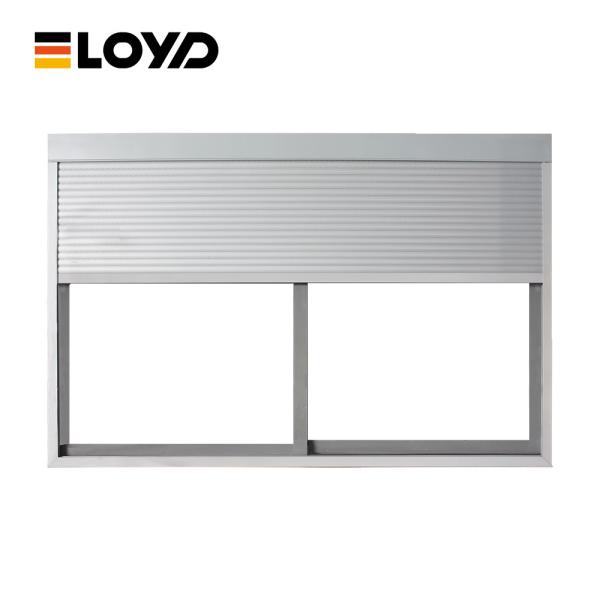 Ventana corrediza de aluminio segura para niños con diseño anticaída