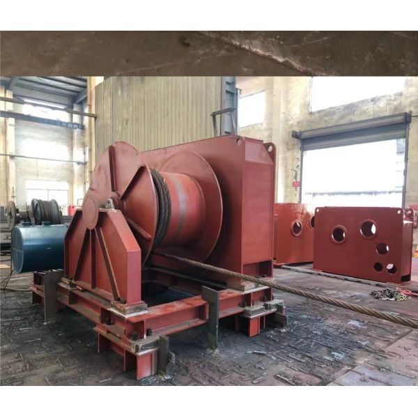 Marine Hydraulic Winch with Electric and Manual Control 20-30m/min