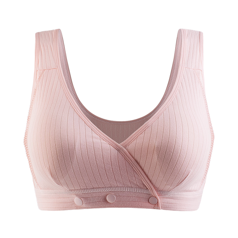 Breathable Pregnancy Nursing Bra Elastic Cotton Cup 40 Size Maternity Underwear