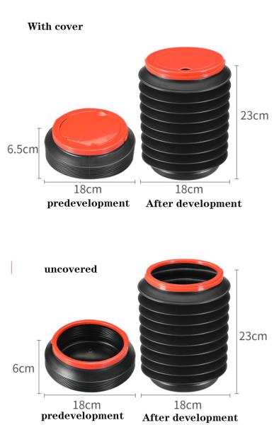 Hot Car Accessories Can Be Installed Everywhere to Save Space Portable Car Retractable Garbage Cans