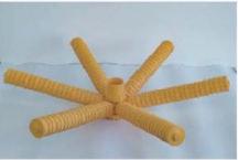 Fiber Reinforced Plastic Filter Tank 0844 Inch Φ200×1100mm 2.5'' Thread 0.2-0.5 T/H - Epoxy Furan Resin For Industry