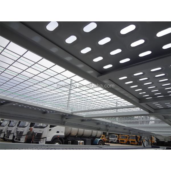 Remolque transportador de vehículos de 6 coches, remolque transportador de coches, elevación hidráulica, doble cubierta, camión de transporte de coches