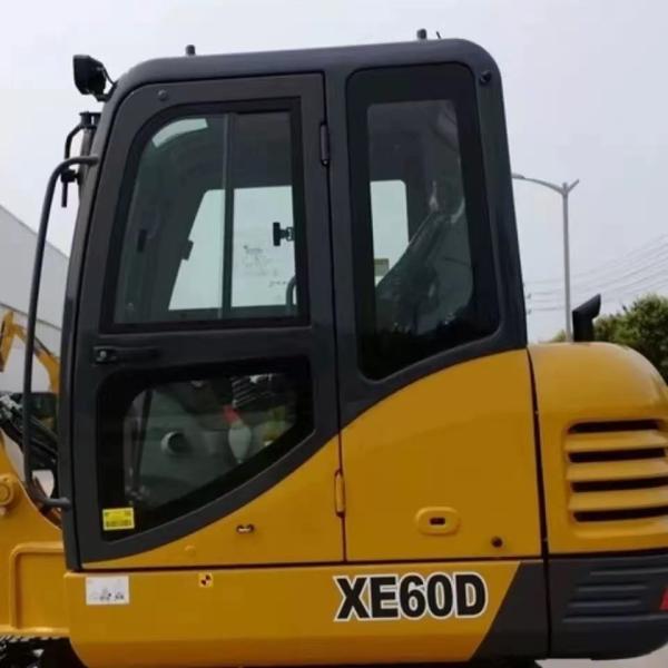 XCMG XE60D Cabine de l'excavatrice verre trempé
