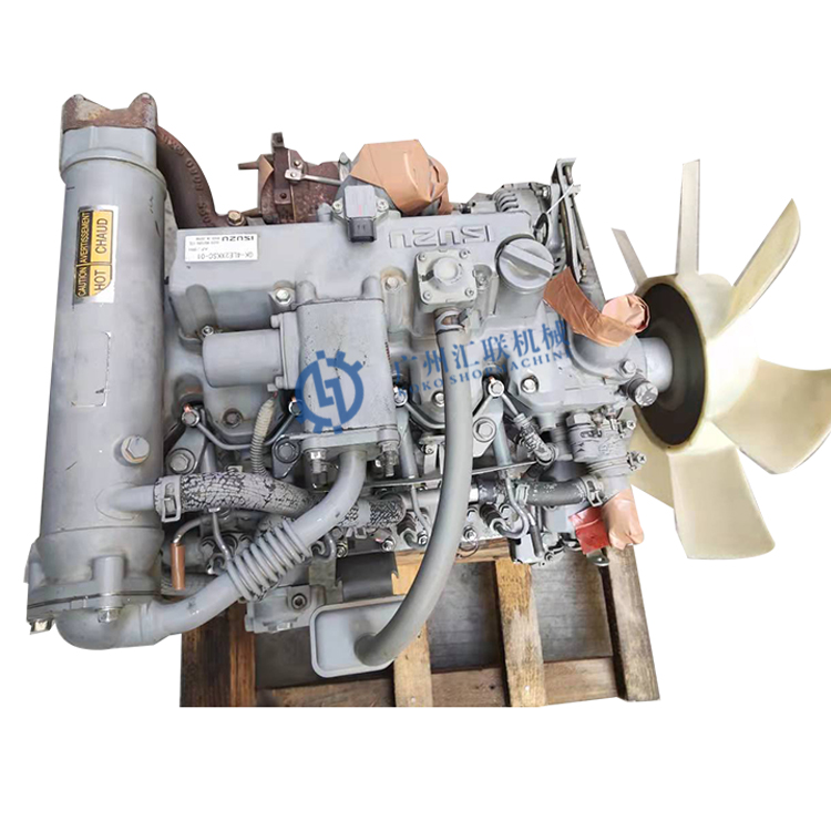Двигатель GK-4LE2XKSC-01 экскаватора Isuzu Assy двигателя экскаватора двигателя частей двигателя дизеля 4LE2 полный