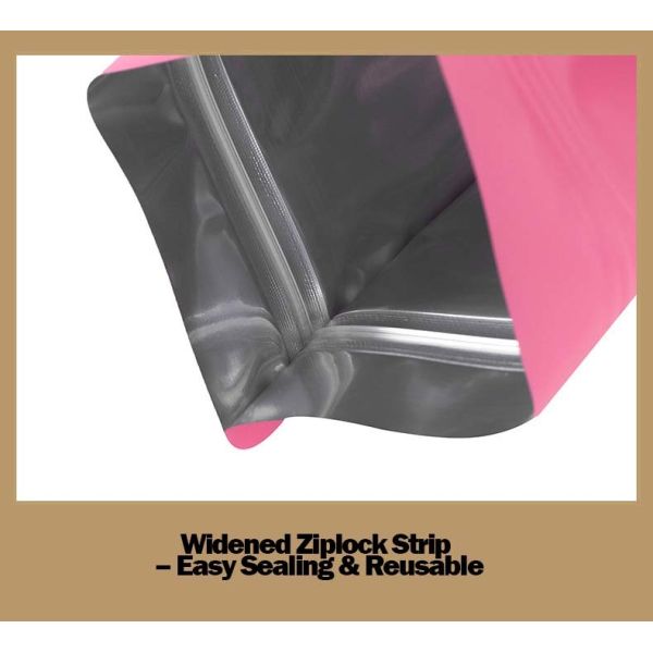 Customizable Stand up Pouch With Lock  Food Packaging Bag Ziplock Bag custom Color