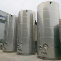Outdoor Stainless Milk Silo Storage Tank 50000 Litres
