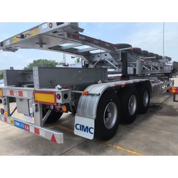 Dernière CIMC clôture semi-remorque
