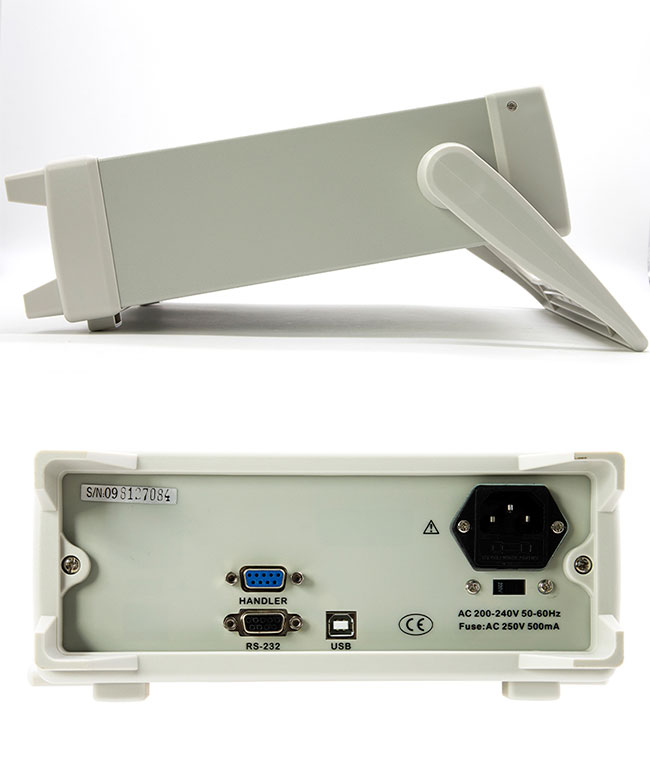 TFT показывают Handheld метр LCR с функцией хранения данных кабеля USB RS232