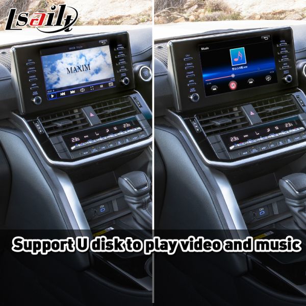 Lsailt Wireless Android Auto Carplay Interface for 2021-2024 Toyota Land Cruiser 300 GX GXL AX LC300