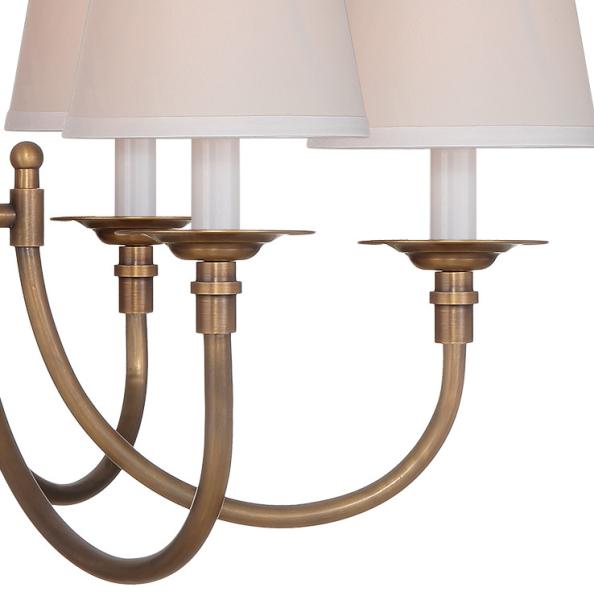 Hammered copper chandelier Lighting For Living room Bedroom Kitchen Fixtures (WH-DC-09)