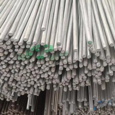 Bright Surface Hot Dip Zinc Coated steel round bar Level A Customization