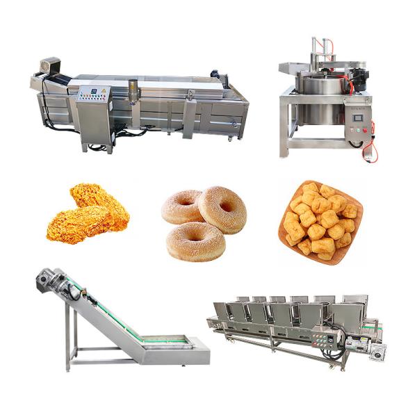 Linha de produção de batatas fritas contínuas de grande capacidade para processamento de bananas