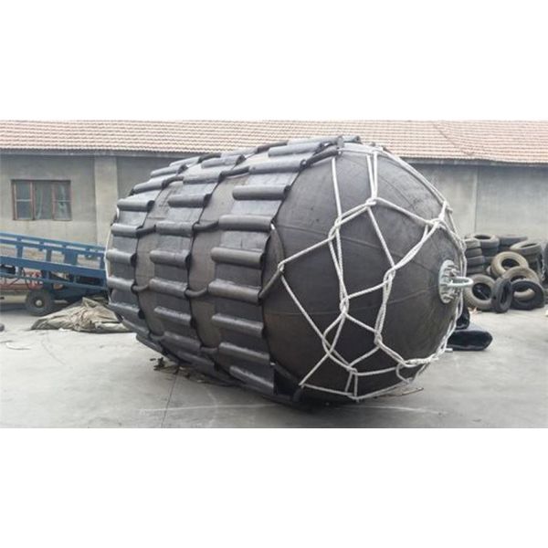 Redes de la cuerda que flotan el tipo neumático defensa de Marine Fender d de las defensas de goma neumáticas