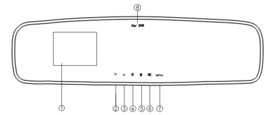 X13 DVR WITH BLUETOOTH Car Camera