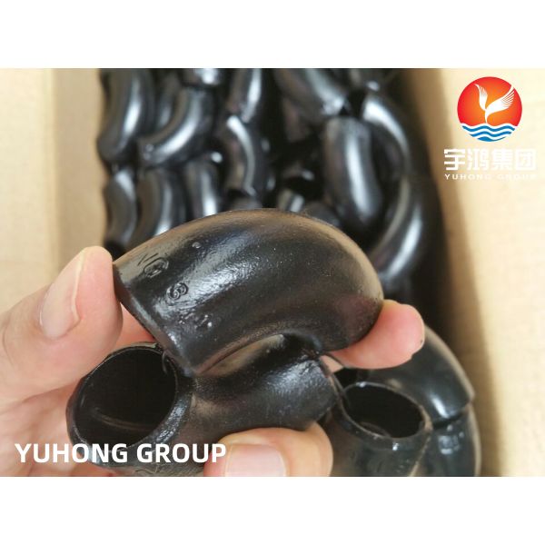 ASTM A234 WPB Carbon Steel Fittings Cap BW B16.9 SCH STD SCH40 SCH80 Black Painting
