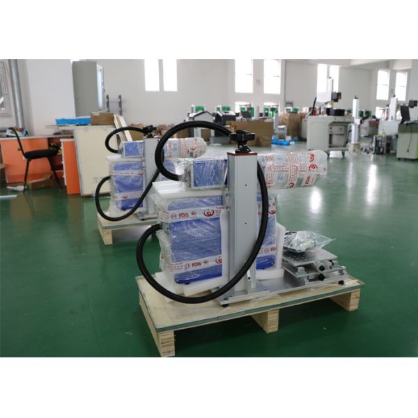Compact Design Fiber Laser Marking Machine For Plastic Seals Products