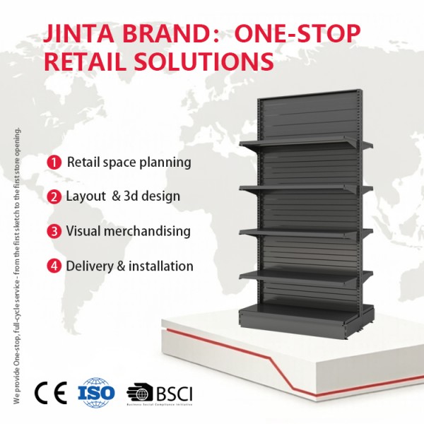 Adjustable Heavy Duty Customizable Supermarket Shelf for Retail Display Shelving