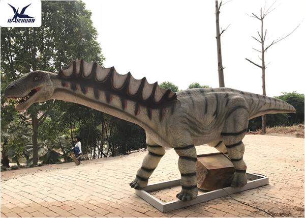 Large Jurassic Dinosaur Large Resin Animal Model  , Amargasaurus Dinosaur Garden Art 