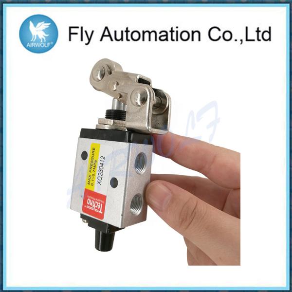 Xq Series Mechanical Pneumatic Manual Valve Roller Lever 3/2 Way 1/8 Inch