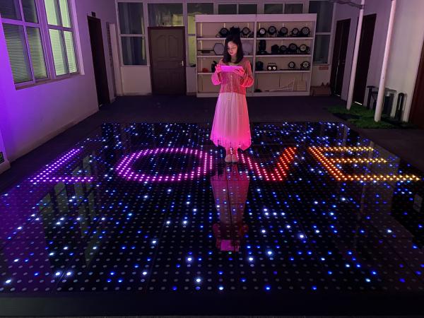DJ 15W RGB LED Stage Dance Floor Factory For Weddling And Events