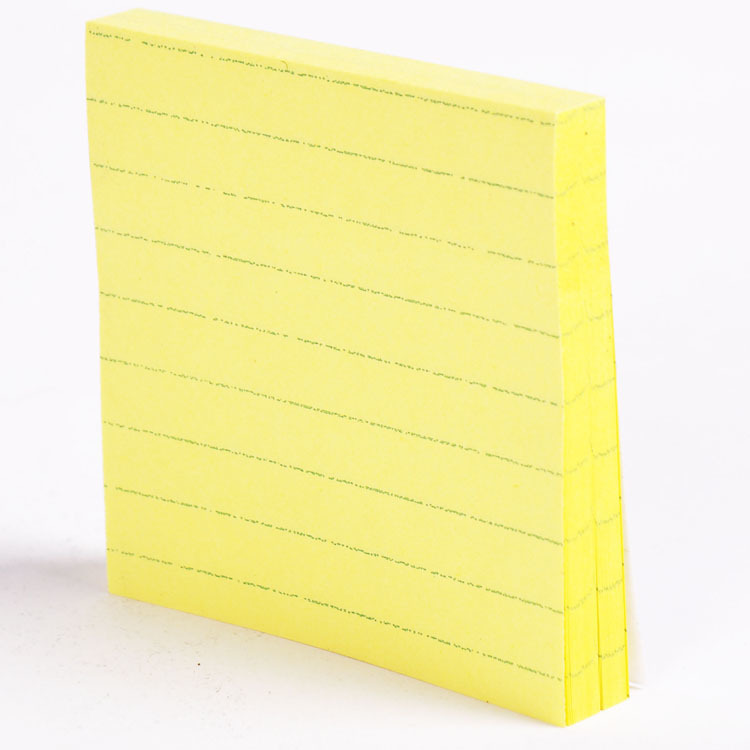 Top quality wholesale custom memo pad 7.6x7.6cm self-adhesive memo pad