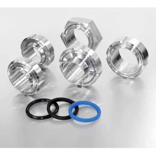 Горячее продавая DIN SS304 SS316L 11851 штуцер DN10-DN150 нержавеющей стали соединения санитарный