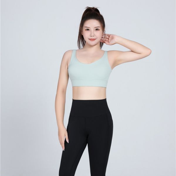 Подковообразное 4XL плюс one piece чашки бюстгальтера спорт размера влага Wicking полного Breathable