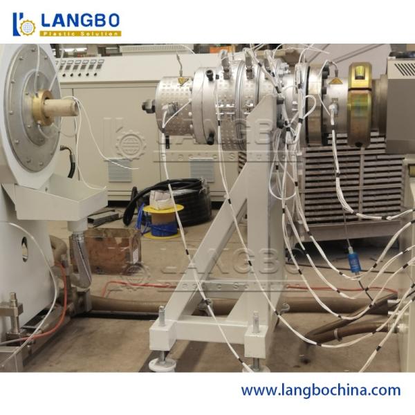 High Efficiency PVC Conical Twin Screw Extruder: PVC Pipe Manufacturing Machine