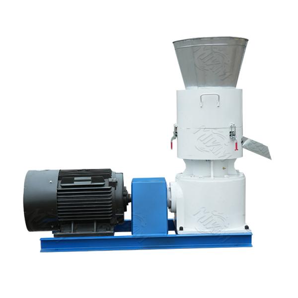 Flat Die Wood Pellets Machine 1100kg/ H 800kg/ H Energy Saving Rustproof